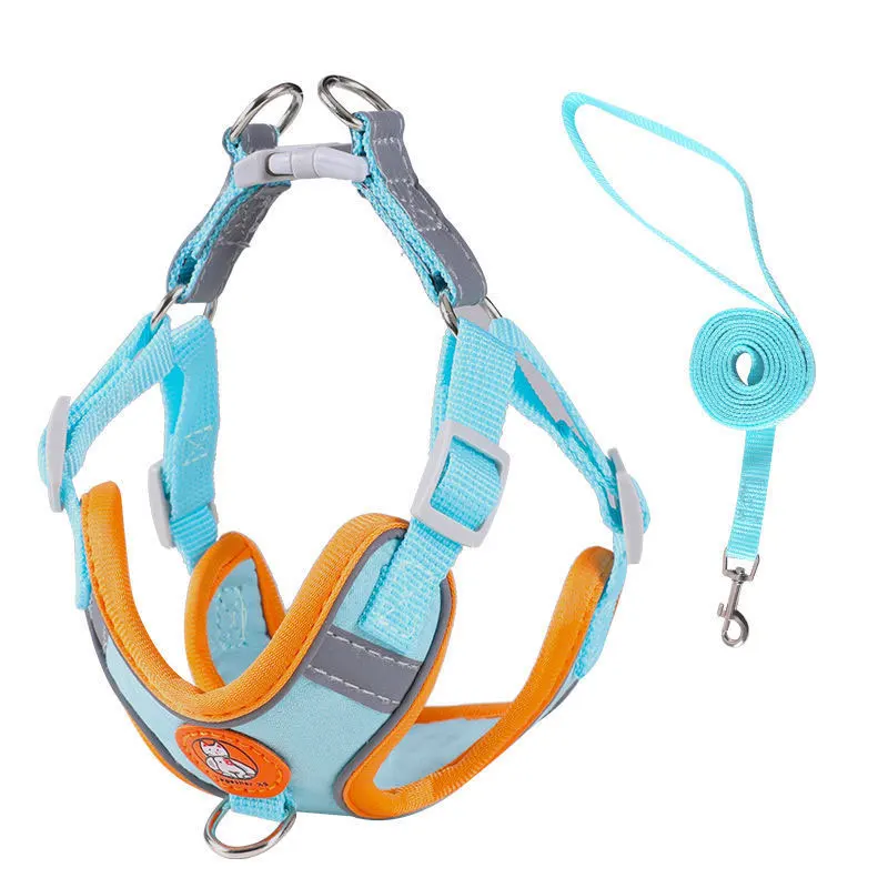 Harnais anti-traction réglable pour petit chien et chat – vue 11