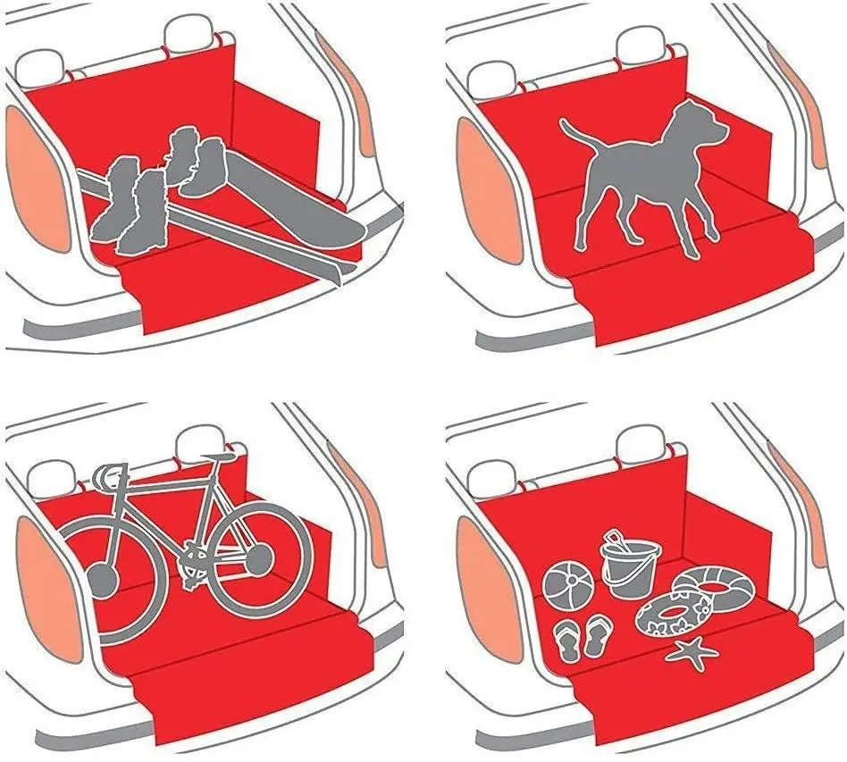 Housse de protection siège arrière voiture pour chien – vue 3